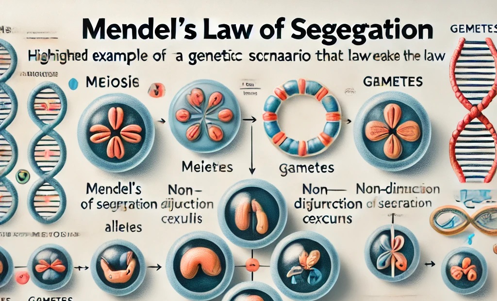 which scenario breaks the law of segregation?